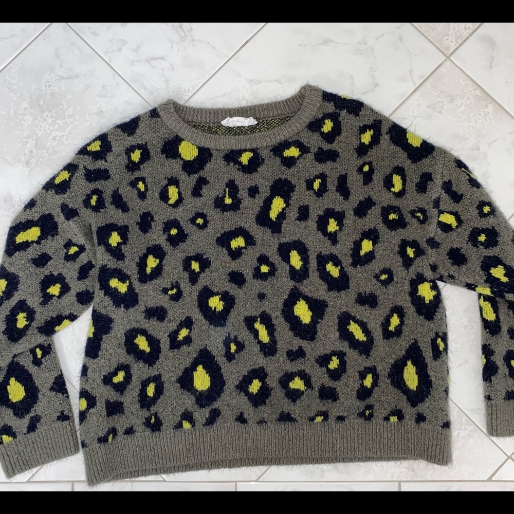 Cheetah Print Bold Sweater